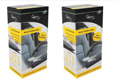 ThoMar AirDry Entfeuchter Autoluftentfeuchter 2er Set