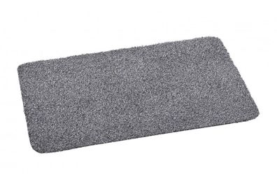 Indoor Baumwollmatte Eco grey 40 x 60 cm