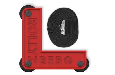 Transportrollen Möbel 2er Set - Möbelroller bis 50 kg je Rolle Möbel Transporthilfe