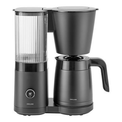 Zwilling Enfinigy Filterkaffeemaschine Thermokanne 1,25 L Schwarz Blooming SCA