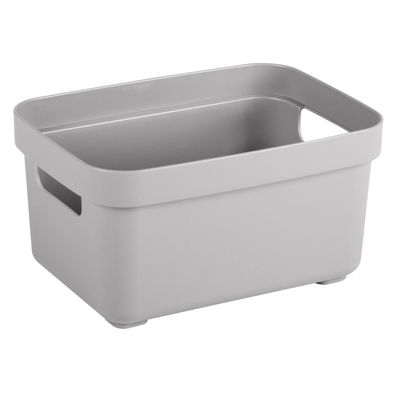 Sigma Home 2,5-Liter Aufbewahrungsbox in Hellgrau
