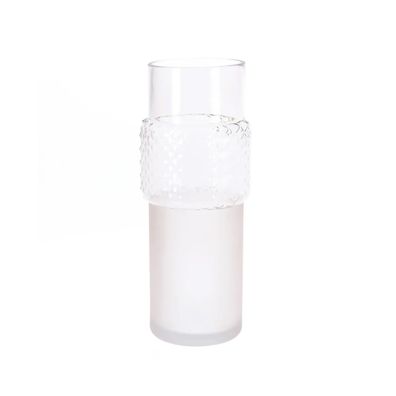 Elegante Glasvase Ø 11 cm x H 28,5 cm Transparent