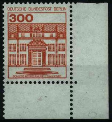 BERLIN DS BURGEN U. Schlösser Nr 677 postfrisch ECKE-UR X0E269A