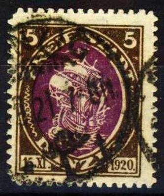 DANZIG 1921 Nr 53 gestempelt X12C39A