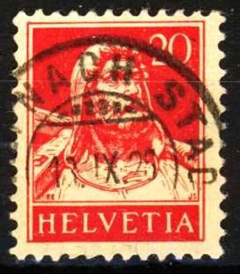 Schweiz 1924 Nr 206x zentrisch gestempelt X29DCCA