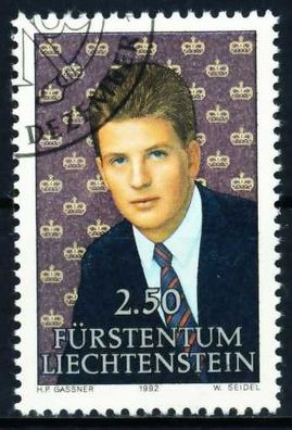 Liechtenstein 1992 Nr 1053 gestempelt SA19086