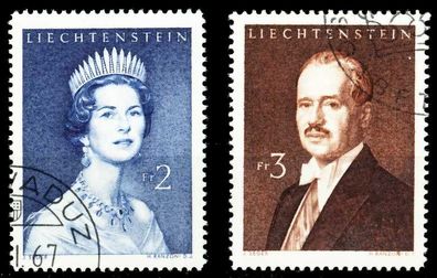 Liechtenstein 1960 Nr 402-403 gestempelt SA1CD5E