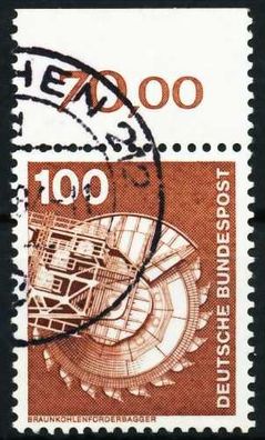 BRD DS Industrie u. Technik Nr 854 gestempelt ORA X667DCE