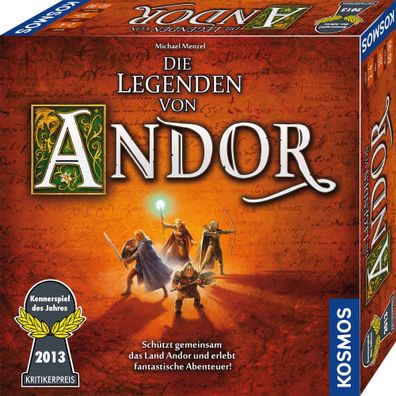 Kosmos Spiel Die Legenden von Andor| ab 10 Jahren | 60 - 90 Min