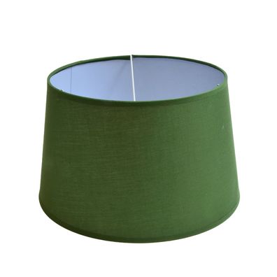 Lampenschirm rund aus Stoff H 16 x Ø 25 cm für Tisch - Stehlampen