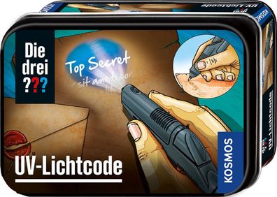 KOSMOS Die drei ??? UV-Lichtcode Detektiv-Set für Kinder ab 8 Jahren