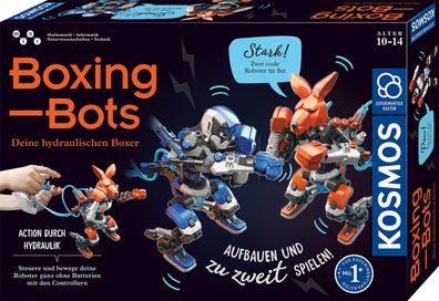 KOSMOS Boxing Bots Experimentierkasten Hydraulik Roboter 10-14 Jahre