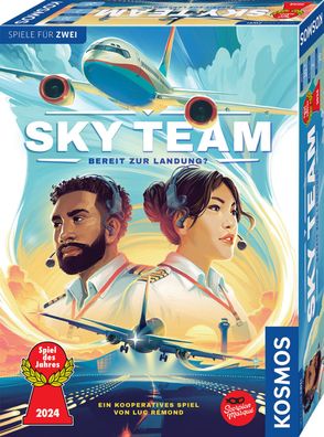Kosmos Spiel Sky Team Spiel des Jahres 2024| ab 12 Jahren | 20 Minuten