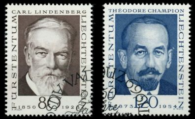 Liechtenstein 1969 Nr 512-513 gestempelt SB4DDDE