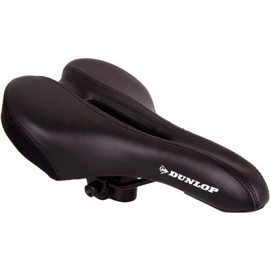Dunlop MTB Fahrradsattel Comfort Zone schwarz 27x16,5 cm