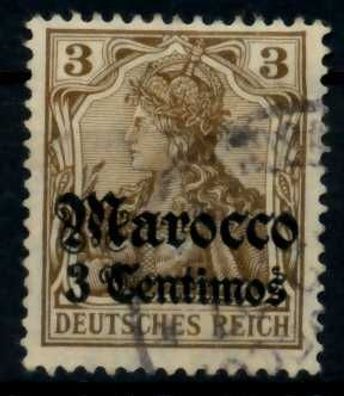 Deutsche Auslandspostämter Marokko Nr 34 gestempelt X732FF6