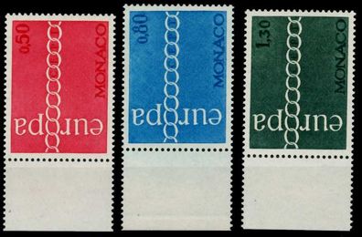 MONACO 1971 Nr 1014-1016 postfrisch URA X760CB6
