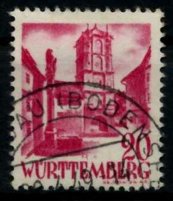 FZ Württemberg 3. Ausgabe Spezialisiert Nr 34yI X7B3AB2