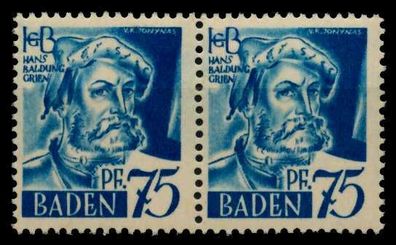 FZ BADEN 1. Ausgabe Spezialisiert Nr 11vvI+11vv X7B8012