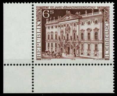 Österreich 1976 Nr 1521 postfrisch ECKE-ULI X80560E