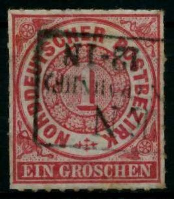Norddeutscher BUND NDP Nr 4 gestempelt X8393E2