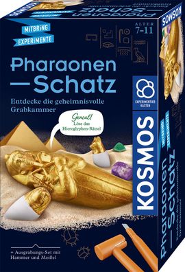 Kosmos Pharaonen-Schatz Mitbringexperimente| ab 7 Jahren | Einzelspieler