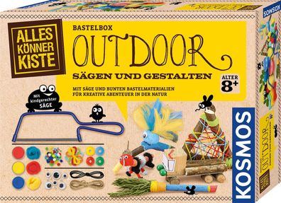 Kosmos 604462 Outdoor Sägen und Gestalten AllesKönnerKiste Bastelset