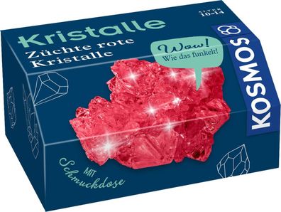 KOSMOS 65794 Kristalle Rot Experimentierkasten ab 10 Jahren