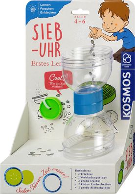 KOSMOS 60233 Sieb-Uhr Experimentierkasten ab 4 Jahren