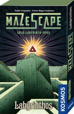 KOSMOS 69322 Mazescape Labyrinthos Solospiel ab 8 Jahren Rätselspiel