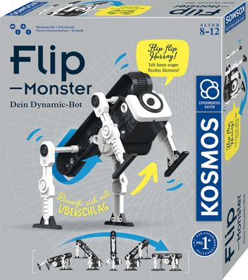 Kosmos 621223 Flip Monster Roboter mit Hebelwirkung und Überschlagsantrieb