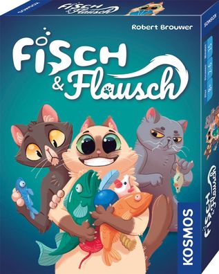 Kosmos Kartenspiel Fisch & Flausch| ab 8 Jahren | 15 | für 2 -6 Spieler
