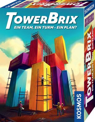 Kosmos 68422 TowerBrix Geschicklichkeitsspiel Teamarbeit ohne Baupläne