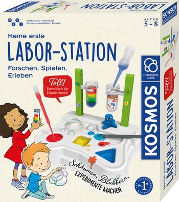 Kosmos 64563 Meine Erste Laborstation Experimentierkasten für junge Forscher