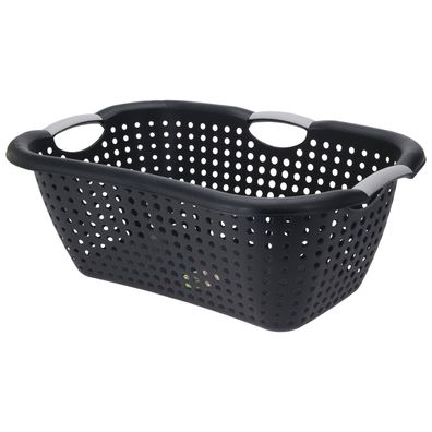 Kunststoff Wäschekorb Wäschesammler Wäschebox Wäschebehälter 26L / B60xL40XH22cm