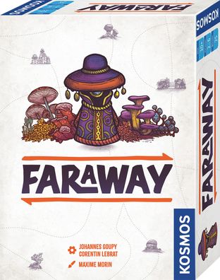 Kosmos Spiel Faraway| ab 10 Jahren | 25 Minuten | für 2 -6 Spieler