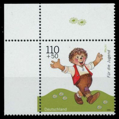 BRD 1999 Nr 2057 postfrisch ECKE-OLI X8FBF2A