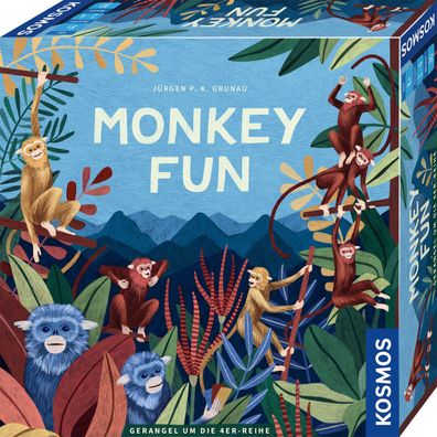 Kosmos 68374 Monkey Fun Familienspiel 1-4 Spieler ab 8 Jahren 30 Min