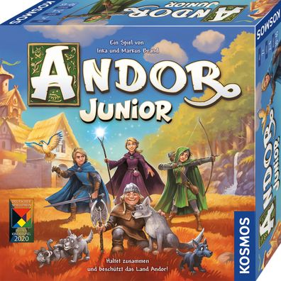 Kosmos Spiel Andor Junior| ab 7 Jahren | 30 - 45 Min. | für 2 -4 Spieler