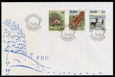 ALAND Nr 44-46 BRIEF FDC S0321DA