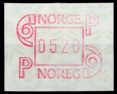 Norwegen ATM Nr ATM3-520 postfrisch X911B56