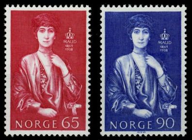 Norwegen Nr 598-599 postfrisch S034C9E