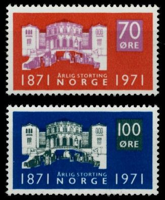 Norwegen Nr 621-622 postfrisch S034E16