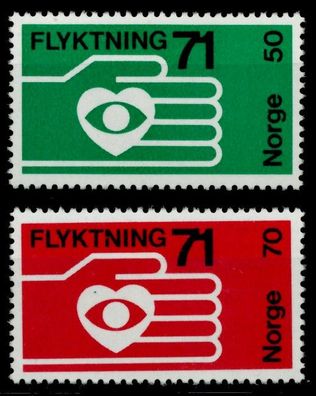 Norwegen Nr 623-624 postfrisch S034E32