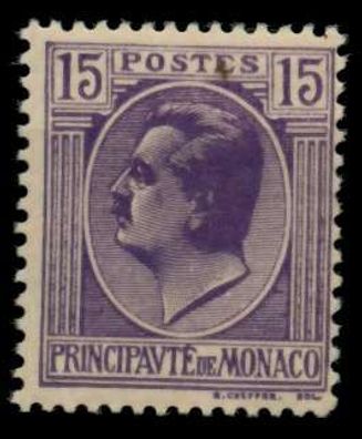 MONACO 1924 Nr 79 ungebraucht X91E98E