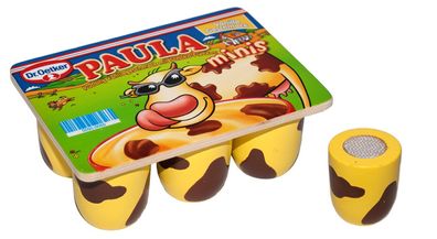 Tanner Dr. Oetker Paula Minis aus Holz 6er-Pack Kaufladenzubehör