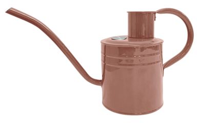 Kent & Stowe Gießkanne Rosé 1L Stahl Langer Auslauf Pulverbeschichtet