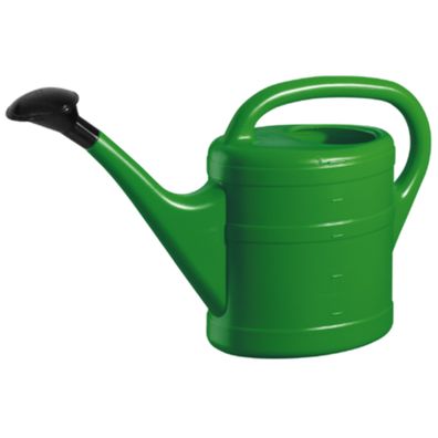 Geli Giesskanne 5L Grün Kunststoff 4000150720519 Ergonomischer Griff
