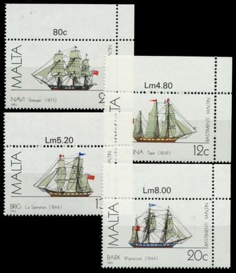 MALTA Nr 693-696 postfrisch ECKE-ORE X92545A