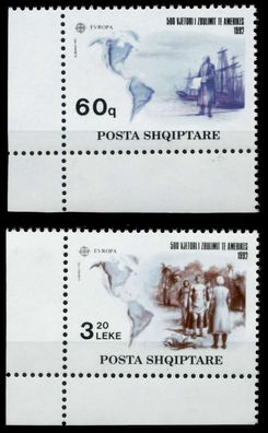 Albanien Nr 2510-2511 postfrisch ECKE-ULI X92587A